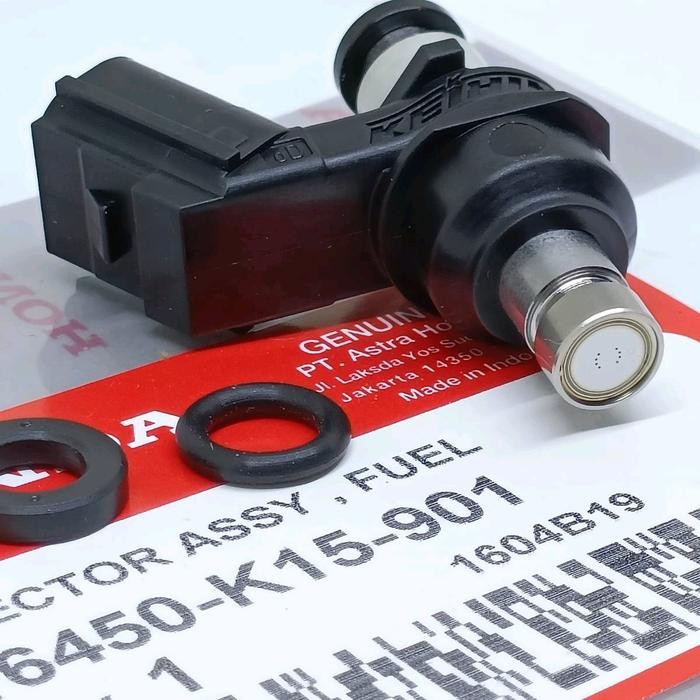 INJEKTOR K15 HOLE 8 + SEAL CB150R OLD CB150R NEW LED, CBR150 NEW LED. ORI