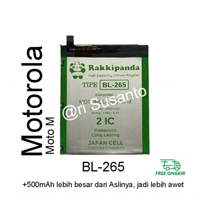 BATERAI MOTOROLA MOTO M XT1662 / XT1663 DOUBLE POWER PROTECTION