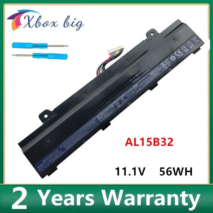 New AL15B32 Laptop Battery For ACER Aspire V15 DG2 V5-591G V5-591 Series T5000-73CF T5000-50HZ N15Q1