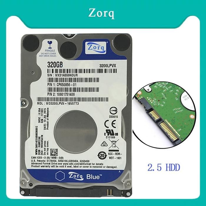 320GB 2.5inch 2 Laptop Notebook Internal 120G 160G 250G 500G 1T