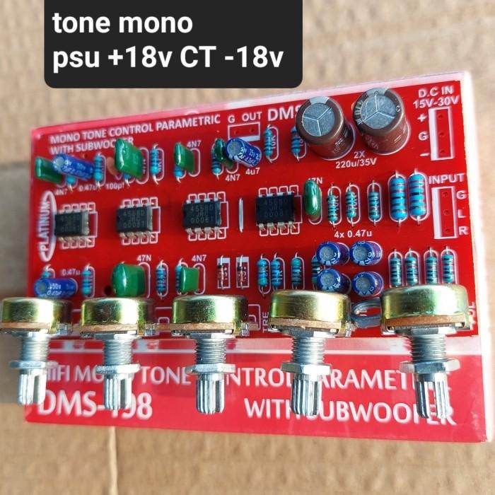 [Expret] dms 197 parametrik tone kontrol control mono middle toa vokal midrange