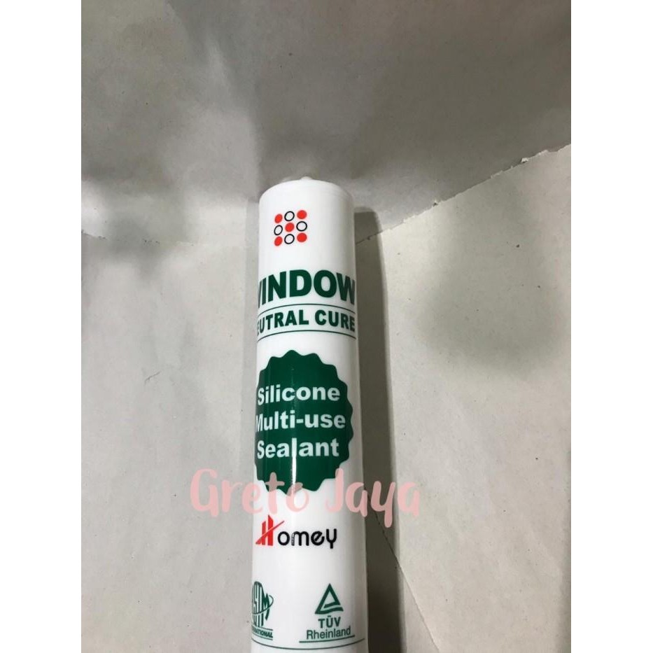 Expert Lem Kaca Sealant Netral Neutral Merk WINDOW GRH