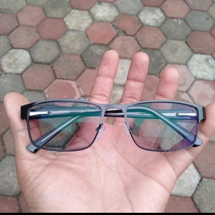 (Expert) frame kacamata pria titanium gratis lensa minus