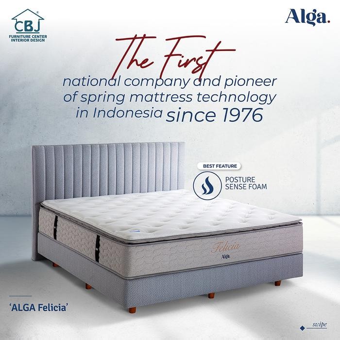 Alga Kasur Springbed Super Quality - Hanya Kasur - 160X200