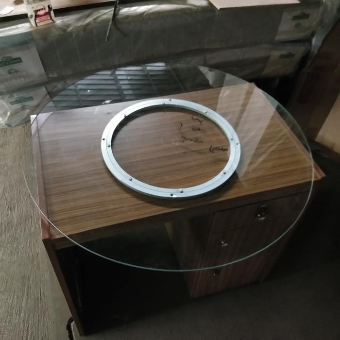 Puan Sayur Puan Meja Makan Kaca Bulat 70