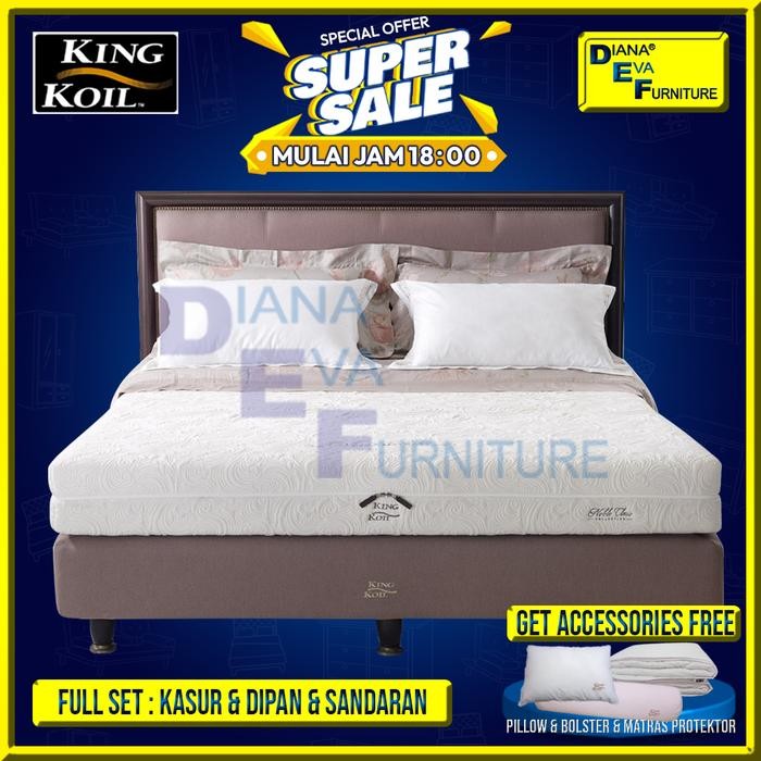 King Koil Viscountess Full Set Kasur Latex