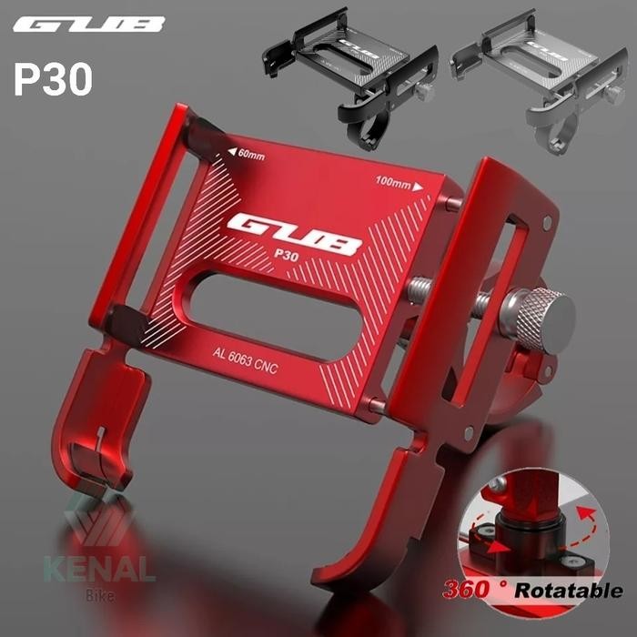 GUB P30 Holder HP Holder Handphone Stang Sepeda Stang Motor