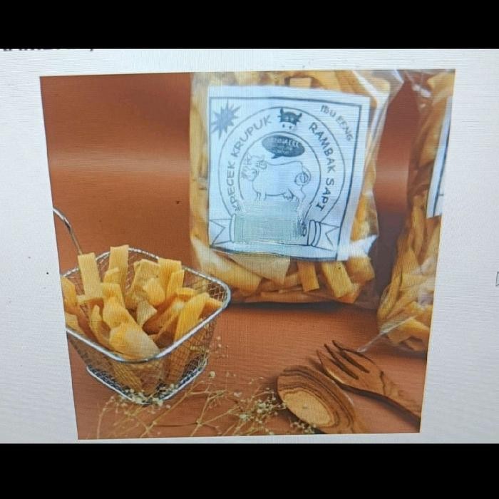 

KERUPUK / RAMBAK KULIT SAPI MENTAH VARIAN Snack Krupuk