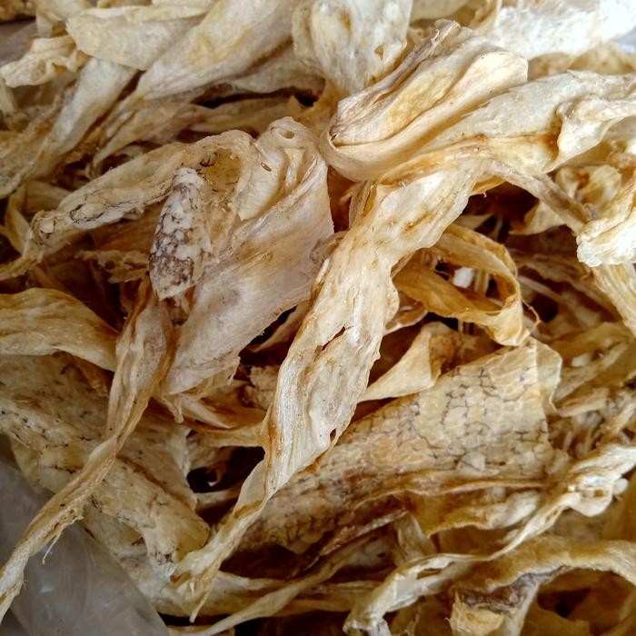 

Rambak Kulit Ikan Kakap Mentah