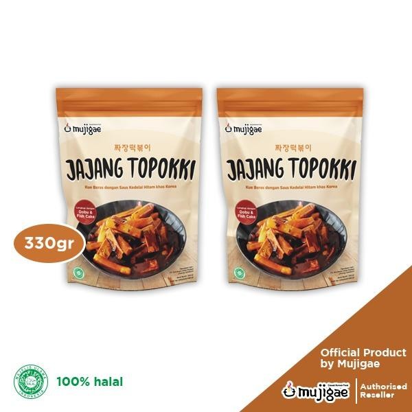 

PAKET ISI 2- Mujigae Jajang Topokki 350gr Kue Beras Saus Kedelai Hitam