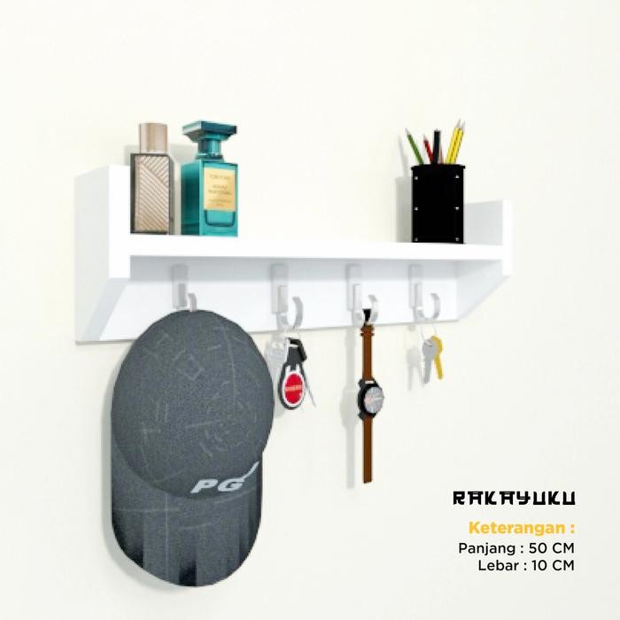 rak gantungan kunci rak dinding gantung