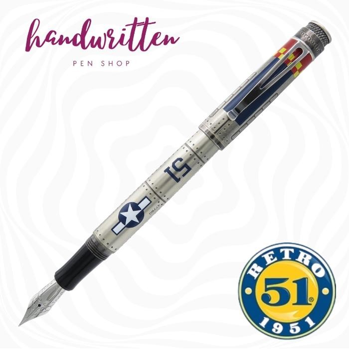 

RETRO 51 Mustang P-51 Tornado Brass Fountain Pen