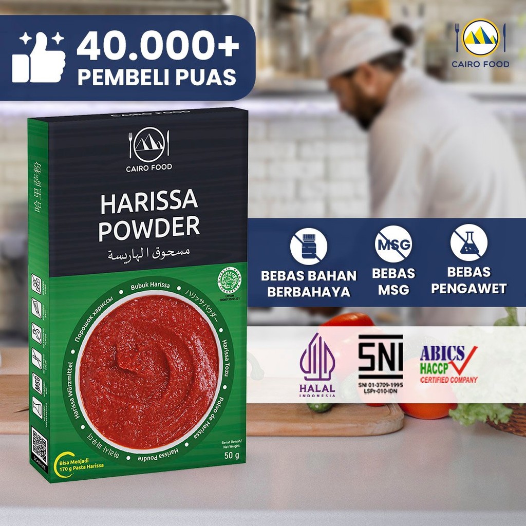 

Cairo Food - Bubuk Harissa Asli Rempah