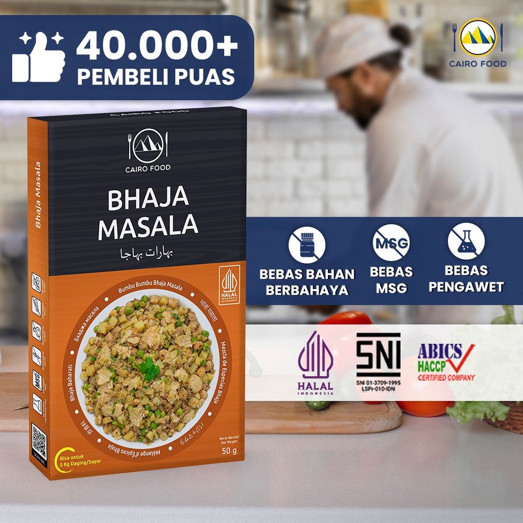 

Cairo Food - Bumbu Bhaja Masala Asli Rempah