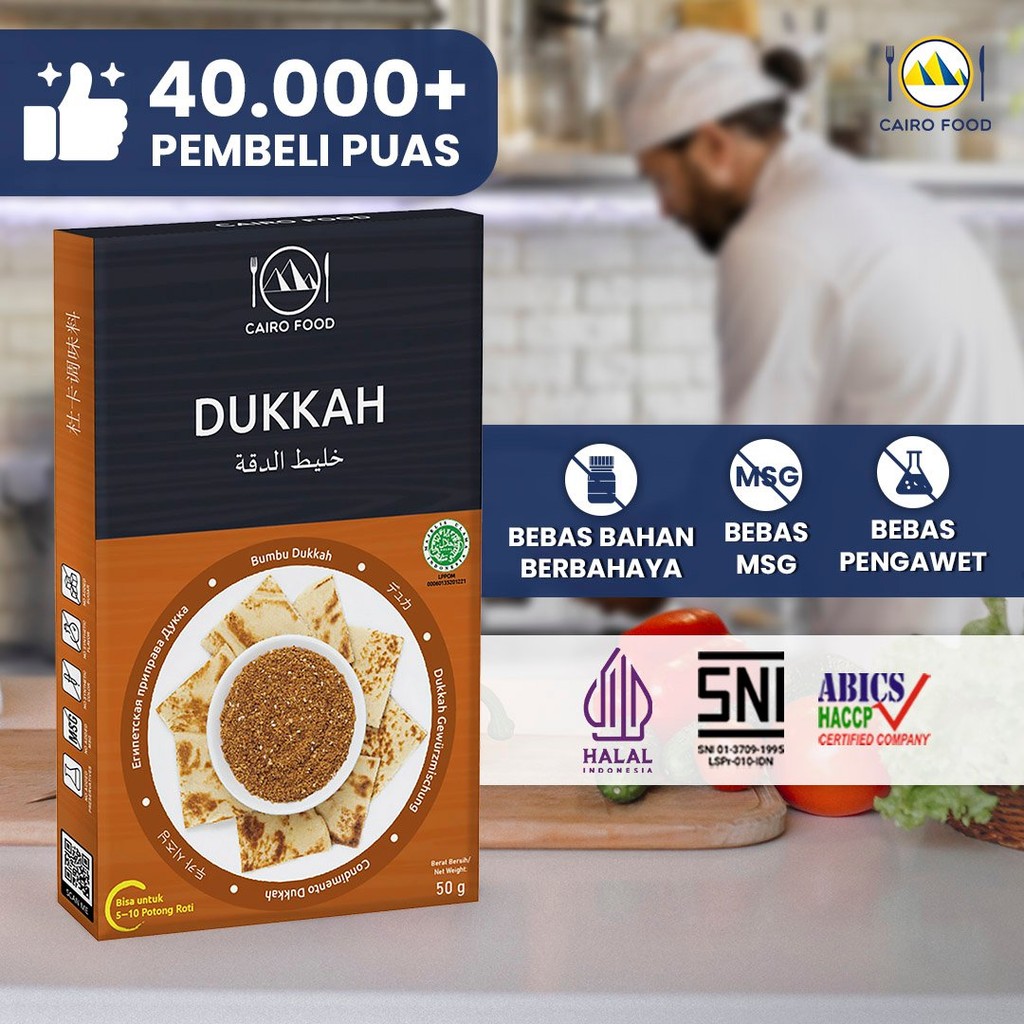 

Cairo Food - Bumbu Dukkah Asli Rempah