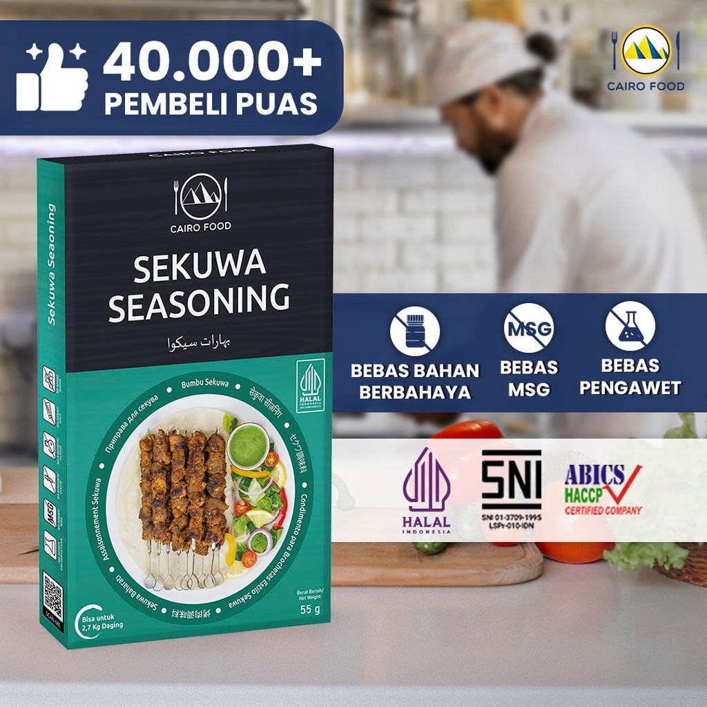 

Cairo Food - Bumbu Sekuwa Asli Rempah