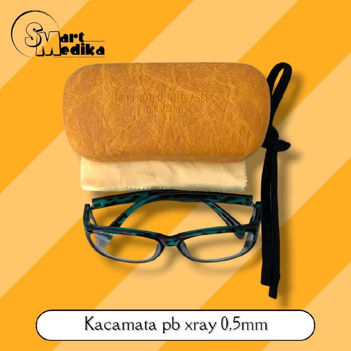 KACAMATA RADIOLOGI PB XRAY 0,5mm/ KACAMATA PELINDUNG RADIASI XRAY 0,5mm