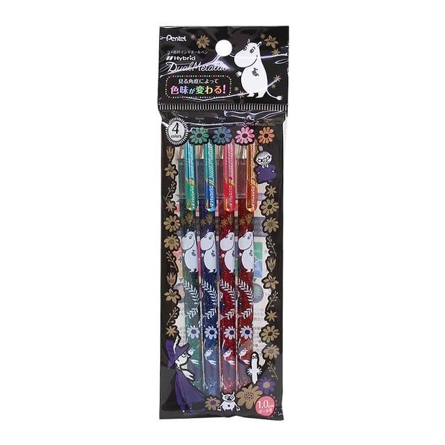 

Pentel Hybrid Dual Metallic Moomin Gel Ink Pen 1.0mm Limited Edition