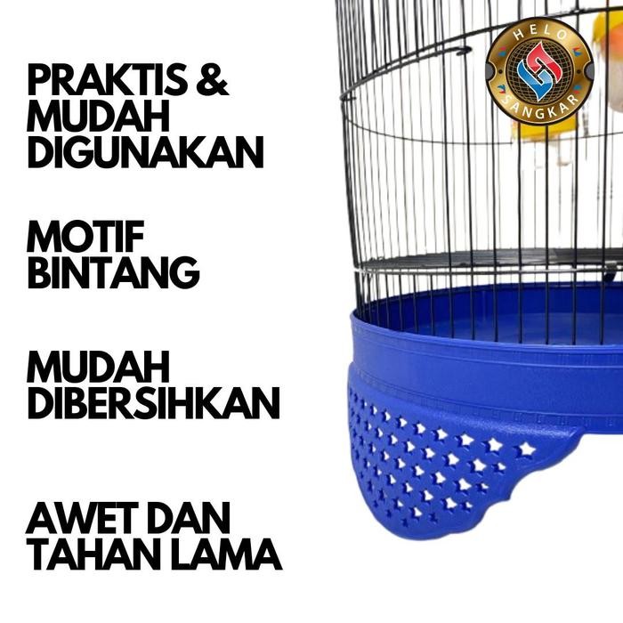 SET SANGKAR LOVEBIRD NION TANGGUNG BINTANG OVAL / KAPSUL BESI IMPORT KANDANG LOVEBIRD SANGKAR BURUNG