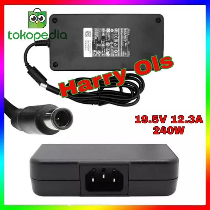 Jual [READY] Adaptor Charger Dell Alienware 17 R4 R5 Dell Precision 7730 7520 12.3A