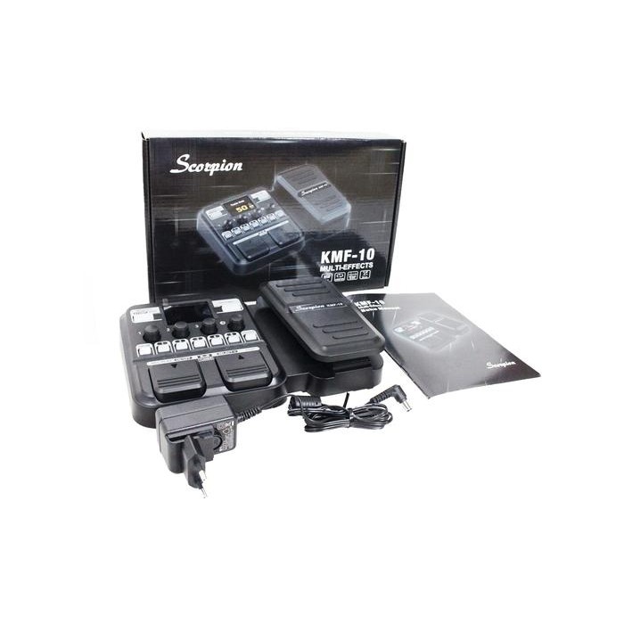 Multi Effect Gitar dan Bass Elektrik Merk Scorpion ORIGINAL Tipe KMF-10 Scorpion Multi Efek Murah
