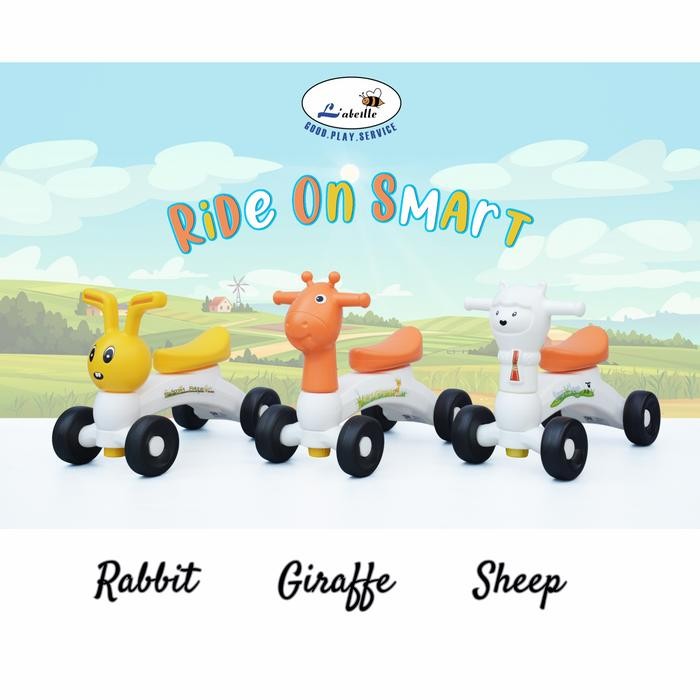 L'ABEILLE Smart Giraffe (KC-107)/ BABY WALKER/ RIDE ON