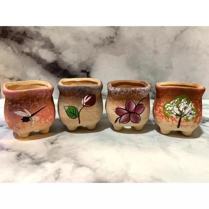 POT KERAMIK / POT BUNGA KREATIF / POT MINI CANTIK / POT BONSAI / POT BUNGA SUKULEN / POT CANTIK MINI