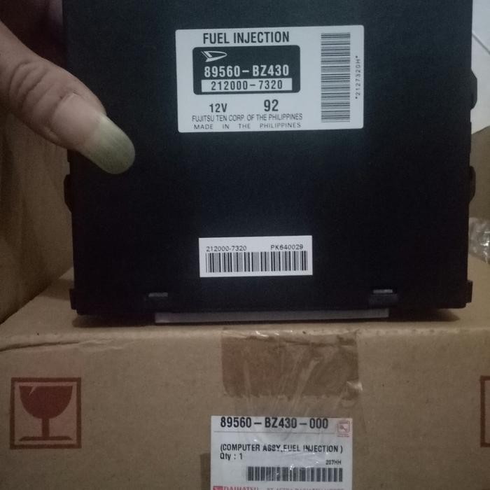 89560-BZ430 ECU COMPUTER TOYOTA BUAT RUSH