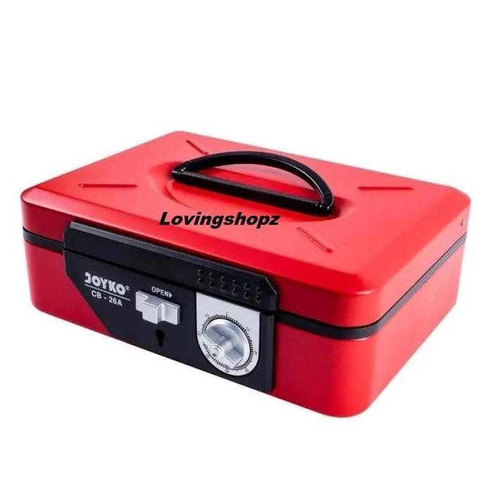 

Cash Box Joyko Cb-26A Dengan Kunci Dan Kombinasi - Desk