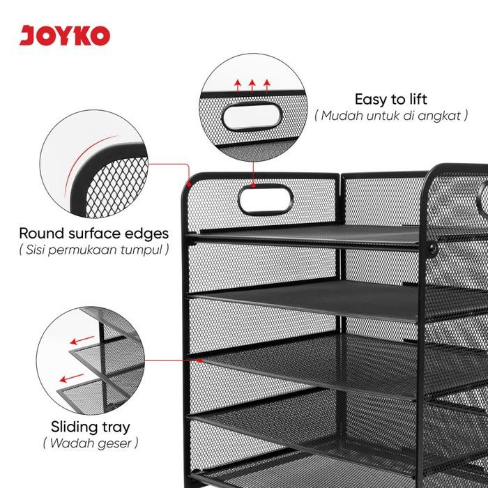 

Document Tray Dt-63 Wadah Dokumen Joyko 5 Tray Dt-63