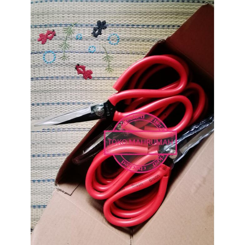 

AT Gunting Kodok Serbaguna #2 BISON 7" Kain Kertas Seng Alumunium Karton