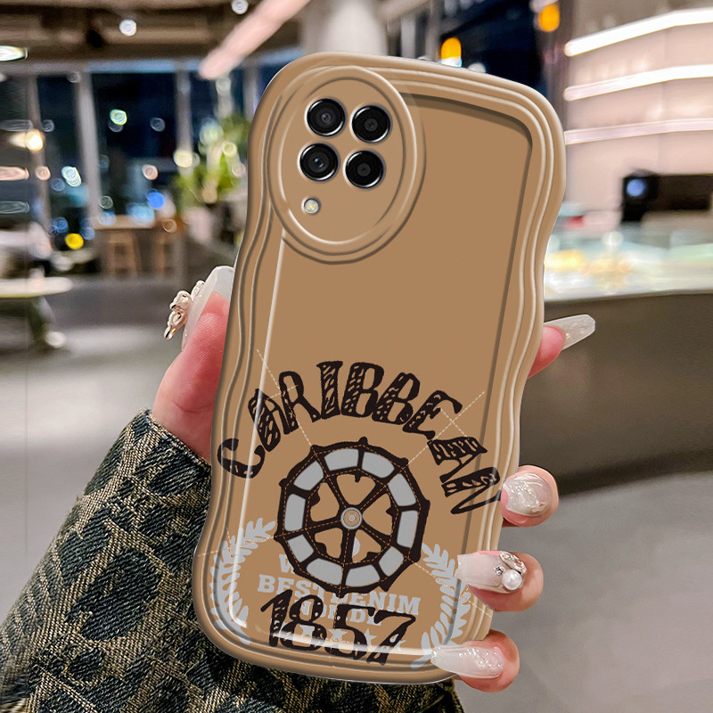 Casing Hp Untuk Samsung Galaxy M53 5G M33 5G M62 F62 M60s Case 1857 angka Softcase Kesing Krim gelom