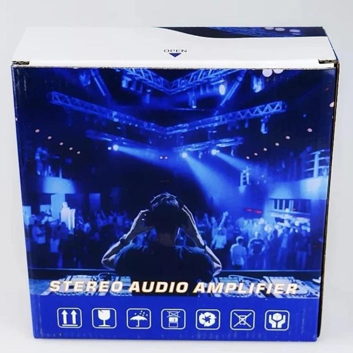 Amplifier Bt-298A Bluetooth Eq Audio Amplifier Karaoke Home Theater Fm
