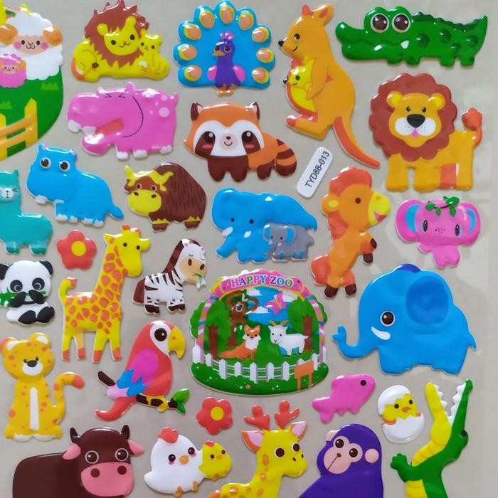 

AT Stiker timbul ANIMAL / BINATANG