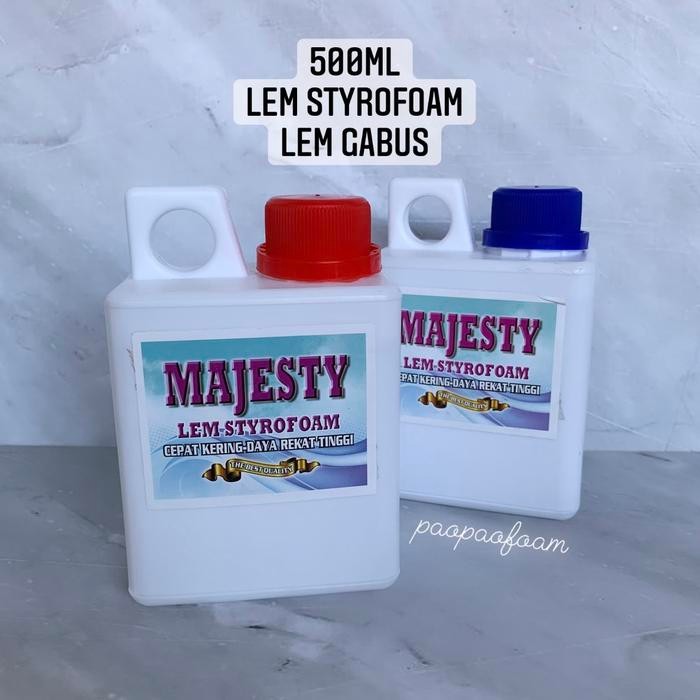 

AT Lem Sterofoam MAJESTY 500ml Lem Styrofoam Lem Gabus