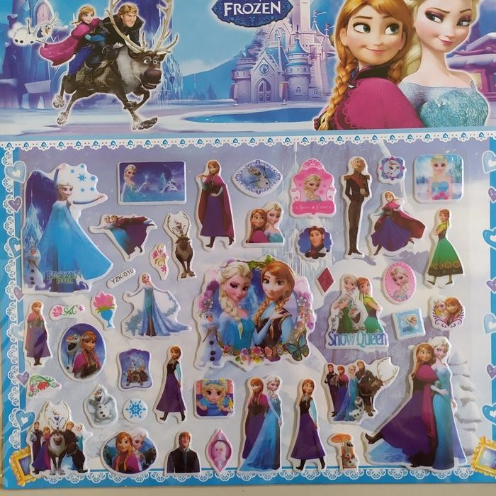 

AT Stiker timbul FROZEN #9