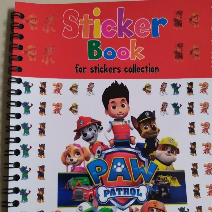 

AT Buku Stiker / Album Stiker / Sticker Book Paw Patrol