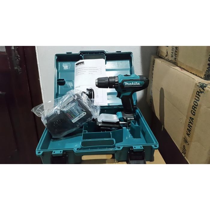 Mesin Bor Tembok Baterai / Cordless Hammer Drill Makita HP 331 DWYE