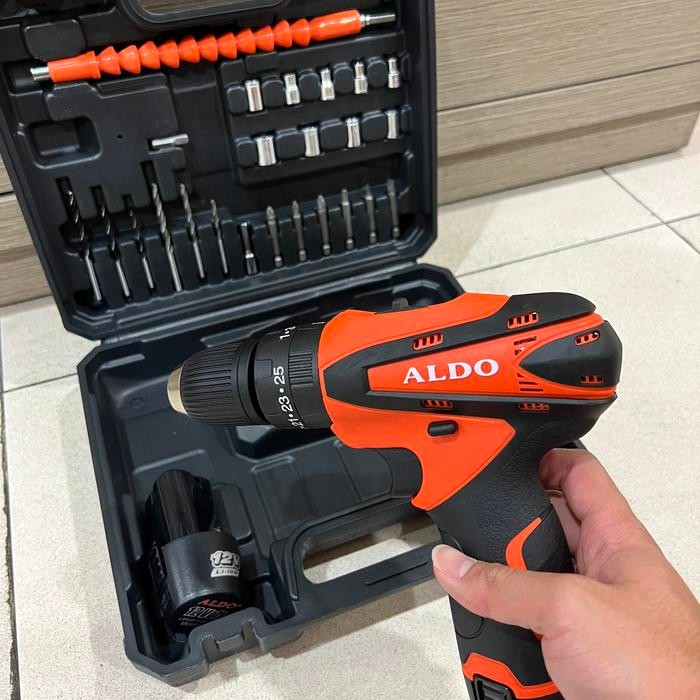 Mesin Bor Cordless 12V ALDO CDS 119 IMPACT