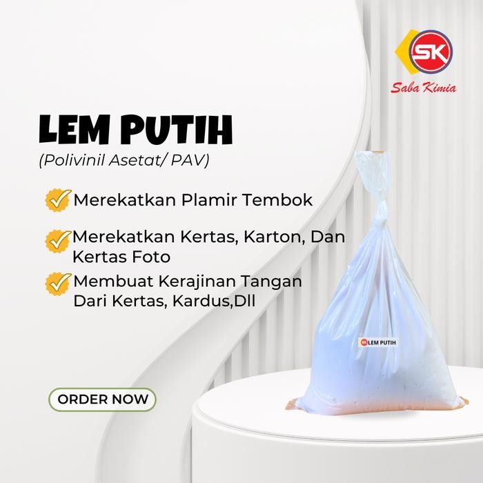 

AT Lem Putih / Lem Putih Plamir 1Kg