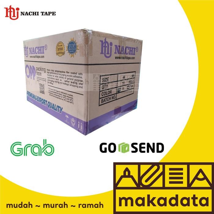 

AT OPP TAPE PLAKBAN LAKBAN NACHI BENING 2x100 yard (1 BOX)