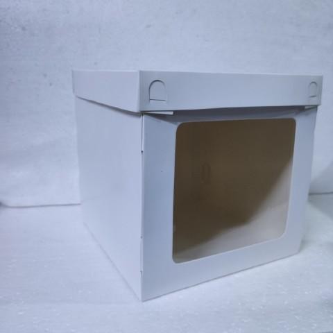 (Expert) Dus Tart Ivory Tinggi Box Kue Tart Ultah Tinggi 20 / 22 / 25 / 28 / 30