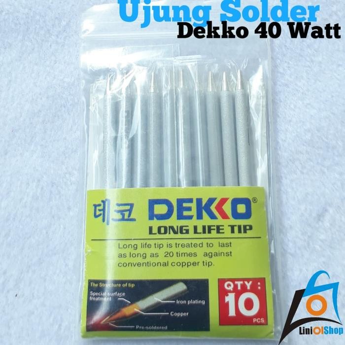 Ujung Solder Mata Solder Dekko 40 Watt
