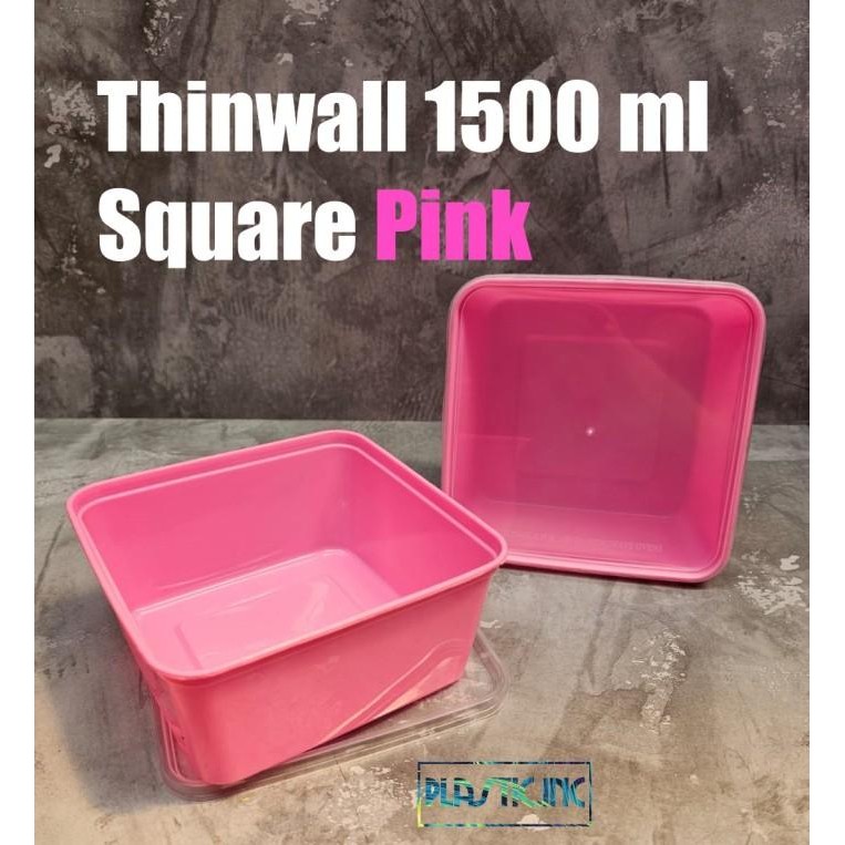 (Expert) Thinwall 1500 ml Warna/Box Kotak Plastik/Kotak Plastik/Thinwall 1500ml