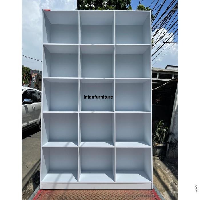 Rak Susun Serbaguna / Rak Laundry / Rak Buku, Rsg 15 Kotak Berkualitas