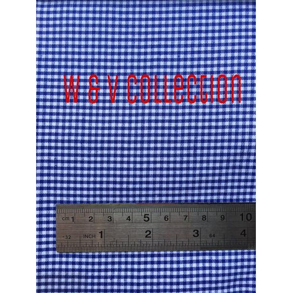 

AT Kain kotak biru putih 2mm lebar 150cm