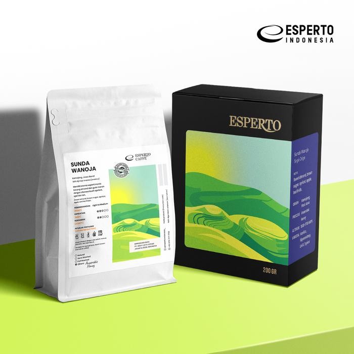 

Esperto Single Origin Sunda Wanoja Kamojang Anaerobic Honey 200Gr