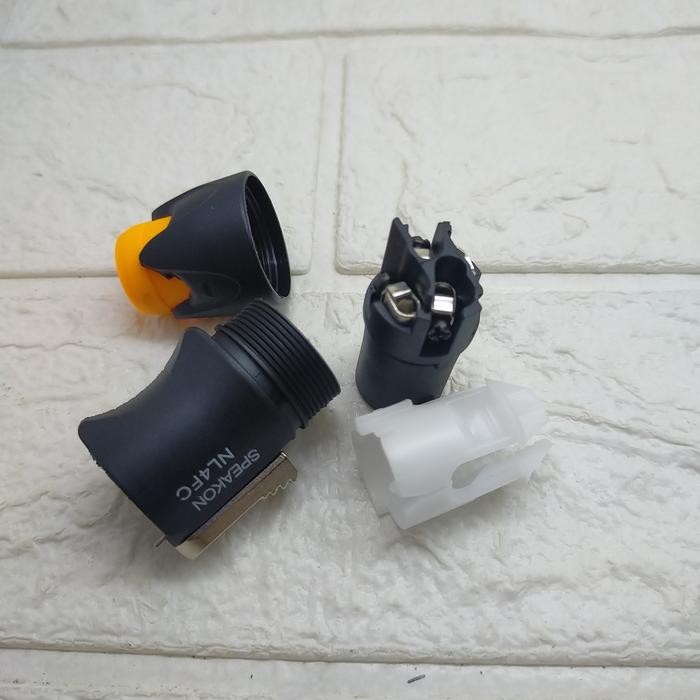 Jek spikon Neutrik NL4FC masih ready