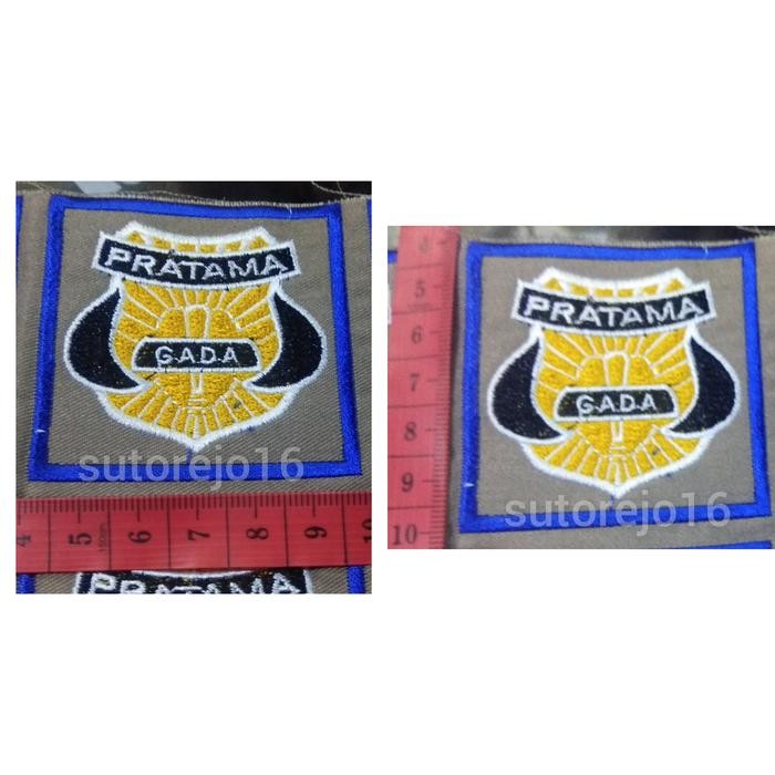 

AT emblem gada pratama satpam bordir