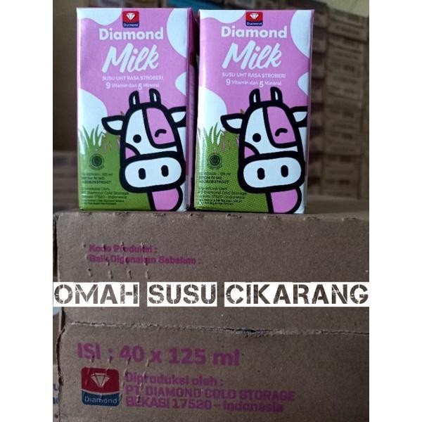 

(Expert) SUSU UHT DIAMOND 125ml STROBERI